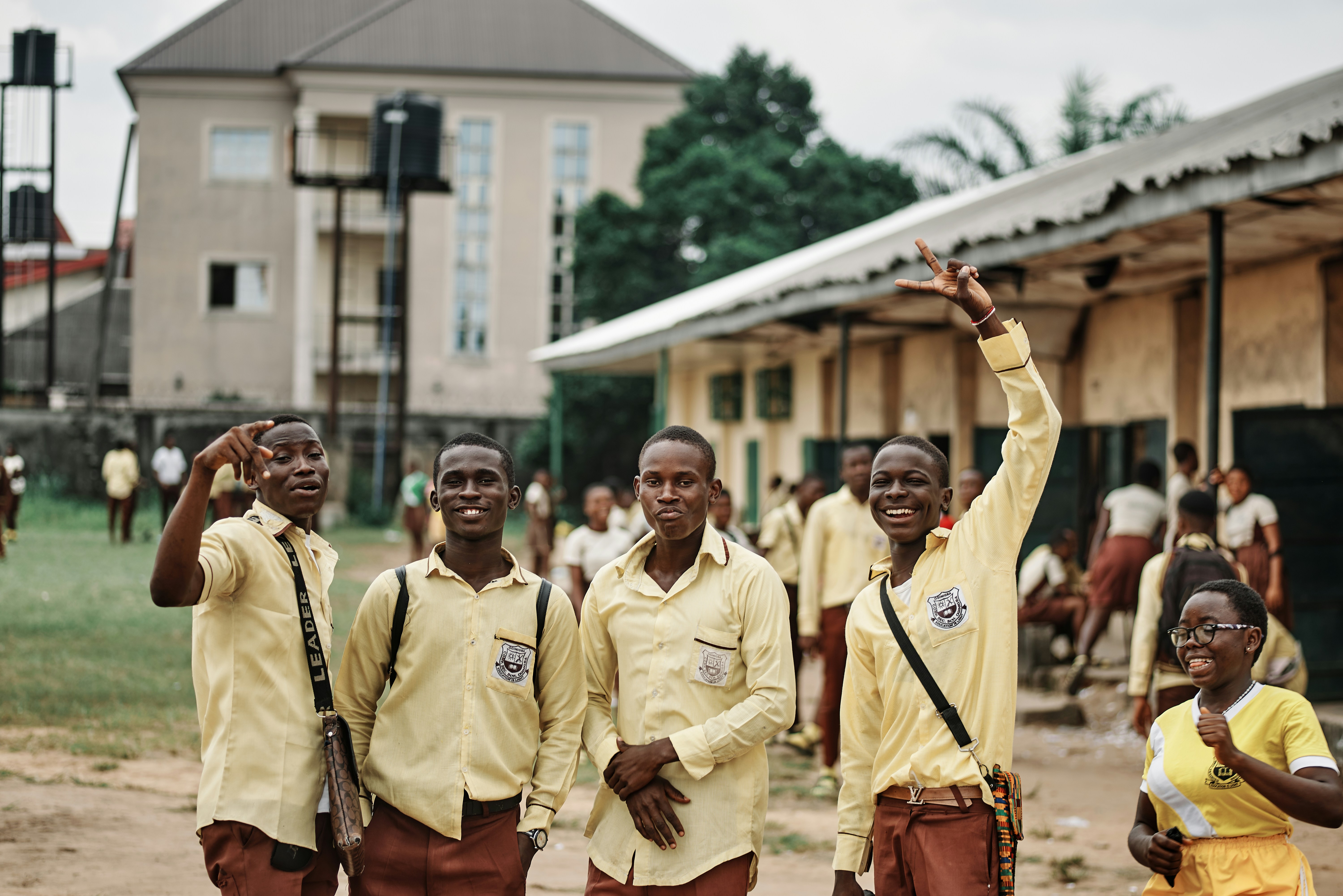 Children learning and growing in their community.