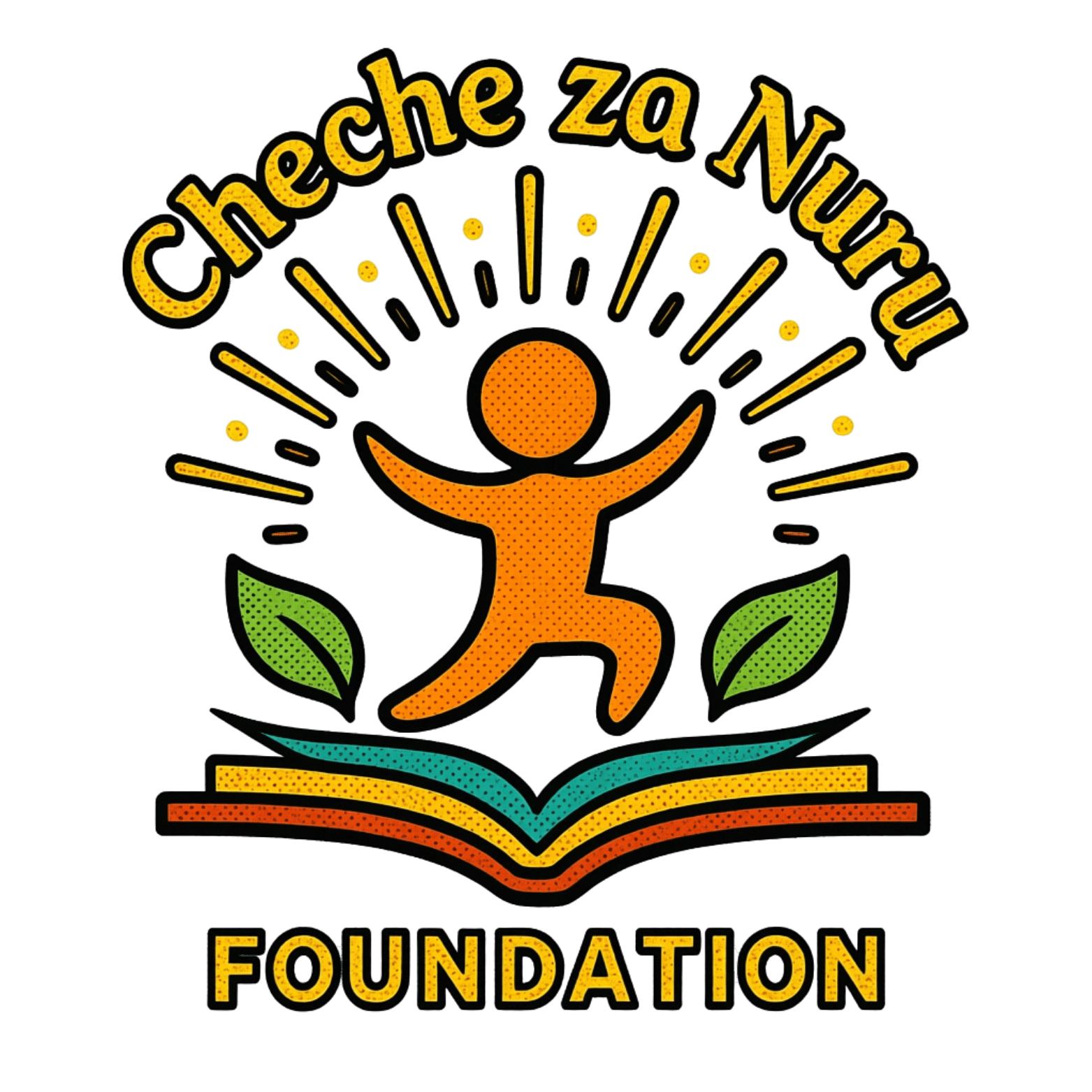 Cheche Za Nuru Foundation logo.